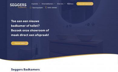 seggersbadkamers.nl screenshot