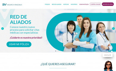 segurosvenezuela.com screenshot