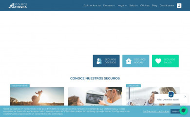segurosatocha.com screenshot