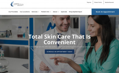 sedermatologyspecialists.com screenshot