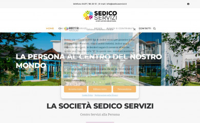 sedicoservizi.it screenshot