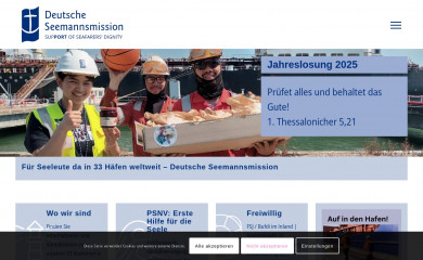 seemannsmission.org screenshot