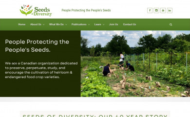 seeds.ca screenshot