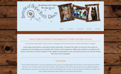 seedsofhopeyouthranch.org screenshot