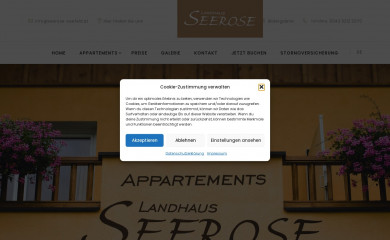 seerose-seefeld.at screenshot