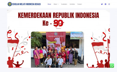 sekolahmelatiindonesia.sch.id screenshot