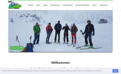 sektion-karpaten.de screenshot
