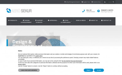 sekur.aero screenshot