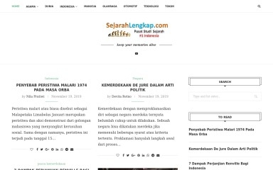 sejarahlengkap.com screenshot