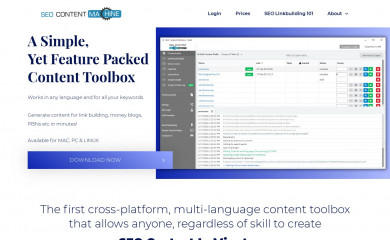 seocontentmachine.com screenshot