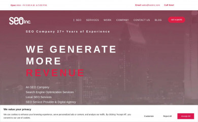 seoinc.com screenshot
