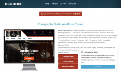 Photography Studio screenshot