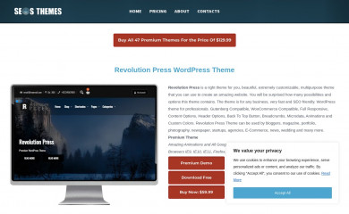 Revolution Press screenshot