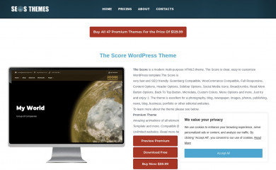 The Score screenshot