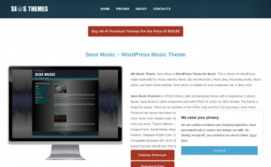 http://seosthemes.com/seos-music/ screenshot