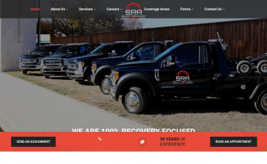 selectrecoveryagents.com screenshot