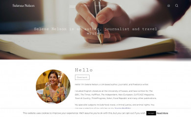 selenenelson.co.uk screenshot