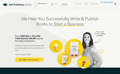 self-publishingschool.com screenshot