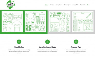 selfiestorage.co.uk screenshot