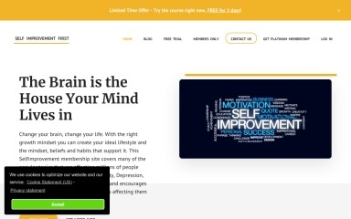 http://selfimprovementfirst.com screenshot