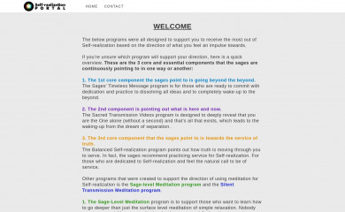selfrealizationportal.com screenshot