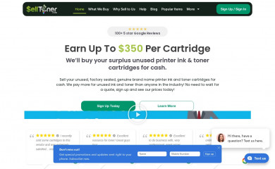 selltoner.com screenshot