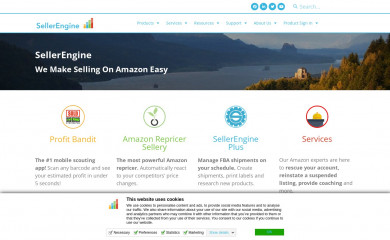 sellerengine.com screenshot