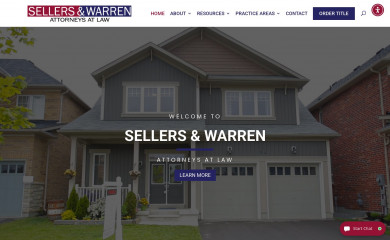 sellers-warren.com screenshot