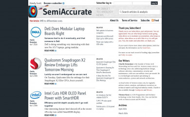 semiaccurate.com screenshot