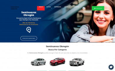 http://seminuevosobregon.com screenshot
