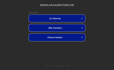 senolhaarstudio.de screenshot