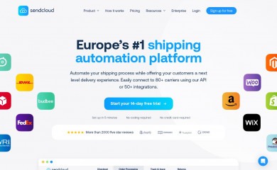 sendcloud.com screenshot