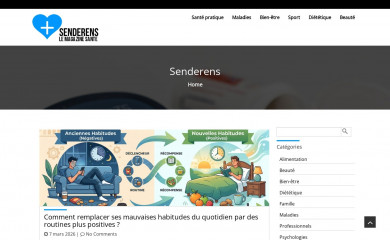 senderens.fr screenshot