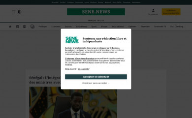 senenews.com screenshot