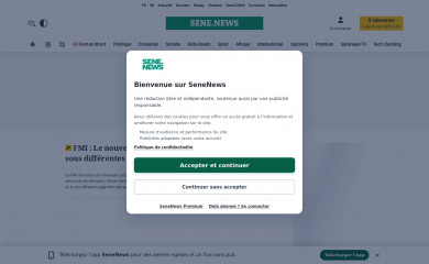 senenews.com screenshot