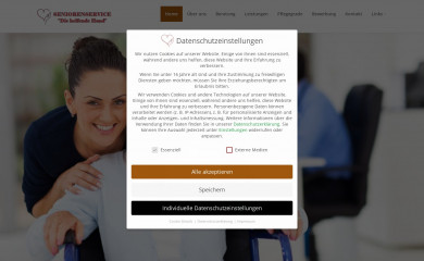 seniorenservice-hand.de screenshot