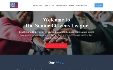 seniorsleague.org screenshot