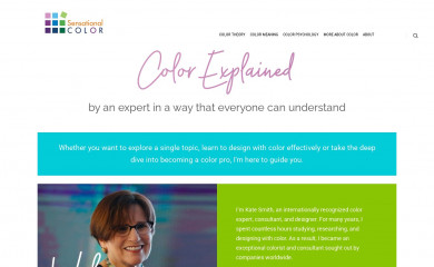sensationalcolor.com screenshot