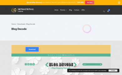 Blog Decode screenshot