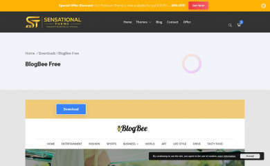 BlogBee screenshot