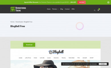 http://sensationaltheme.com/downloads/blogbell-free/ screenshot