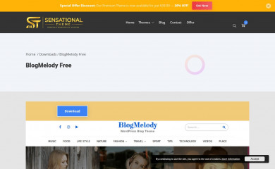BlogMelody screenshot