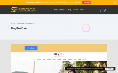 BlogSen screenshot