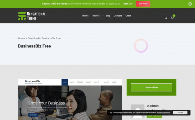 http://sensationaltheme.com/downloads/businessbiz-free/ screenshot