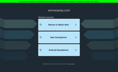 senseaway.com screenshot