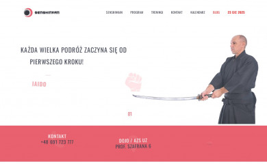 senshinkan.pl screenshot