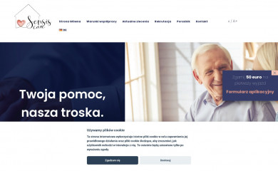 sensiscare.com screenshot