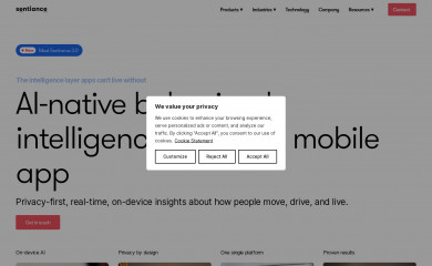 sentiance.com screenshot