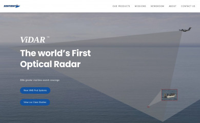 sentientvision.com screenshot