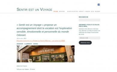 sentirestunvoyage.fr screenshot